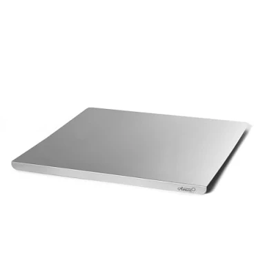 Abbildung von Gi.Metal Pastry board / cutting of stainless steel 50x50cm with non slip an