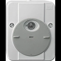 Abbildung von Schneider Electric Merten 544829 ARGUS Dämmerungsschalter, ohne Schaltverzögerung, lichtgrau