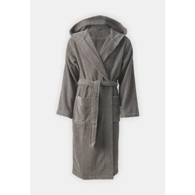 Abbildung von Vossen Vegan LIFE Unisex Bademantel, Größe: Large, Pepplestone