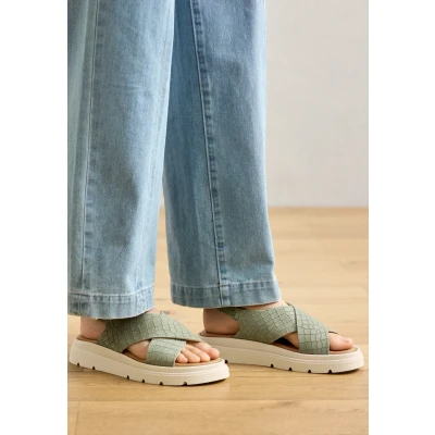 Abbildung von Tamaris Plateausandalette, Damen, Größe: 41, Sage Schuhe