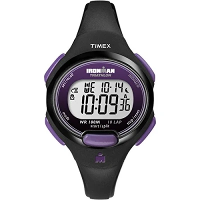Abbildung von Timex Ironman Women&#039;s 34mm Digital Black Resin Strap Watch T5K523