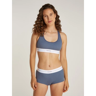 Abbildung von Calvin Klein Underwear Boyshort Panties, Damen, Größe: Large, Grisaille