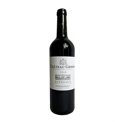 Abbildung von Chateau Genins Rotwein trocken 1 x Jahrgang 2018 0,75 l 13,5% Alkohol 6,00 EUR/l französischer Bordeaux