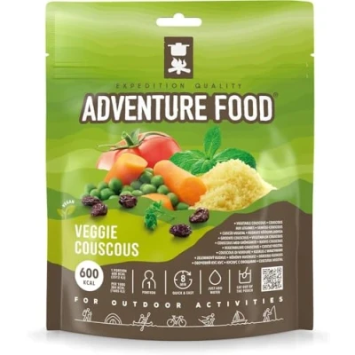 Abbildung von Gefriergetrocknete Mahlzeit Couscous mit Gemüse Expedition Quality