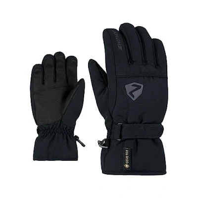 Abbildung von Ziener Kinder LAGO GTX Glove junior Ski Handschuhe/Wintersport Wasserdicht, Atmungsaktiv, Black, 4, Schwarz
