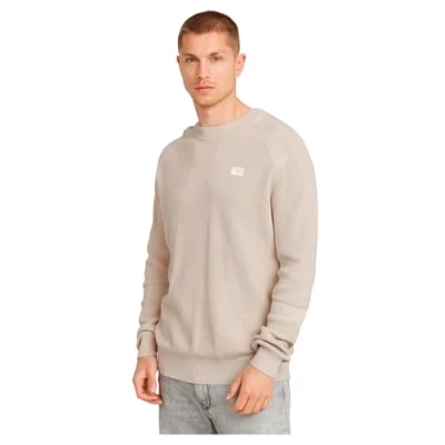 Abbildung von G STAR Detailed Strickpullover, Herren, Größe: XL, Whitebait
