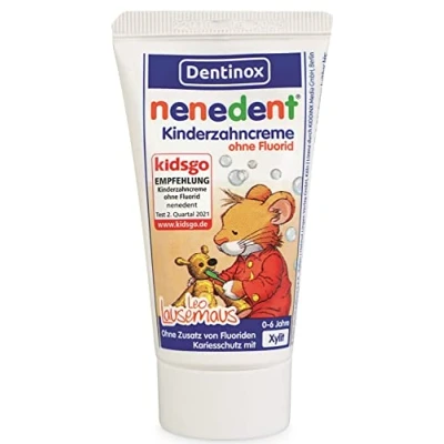 Abbildung von Nenedent Kinderzahncreme ohne Fluorid Standtube