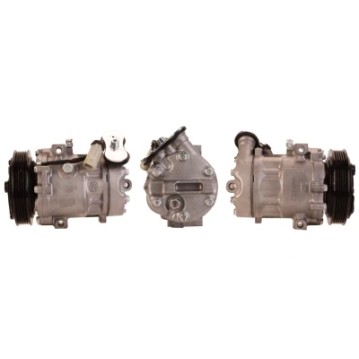 Abbildung von LUCAS ACP578 Kompressor PAG 46 R 134a mit Dichtungen OPEL: Corsa C Schrägheck, Combo Kasten / Kombi