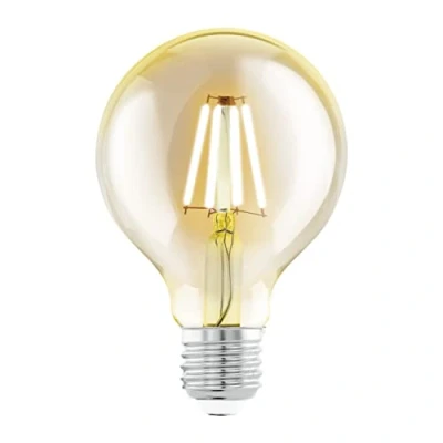 Abbildung von Eglo 110052 LED Filament Leuchtmittel E27 L:12cm Ø:8cm 2200K amber