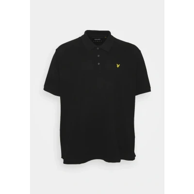 Abbildung von Lyle &amp; Scott Plain Poloshirt, Herren, Größe: 4XL, Jet black
