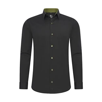 Abbildung von Rusty Neal Freizeithemd Hemd, Herren, Größe: XL, Schwarz / khaki