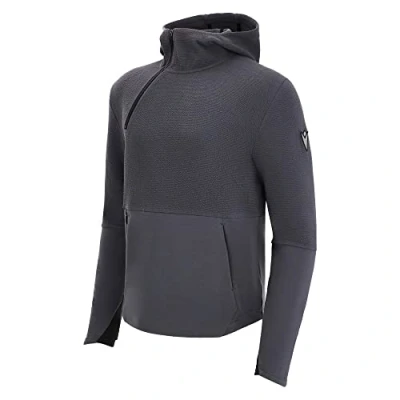 Abbildung von Macron Herren Athleisure FCC Nyon 1/4 Zip Hoodie Mgry Sweatshirt, grau, S