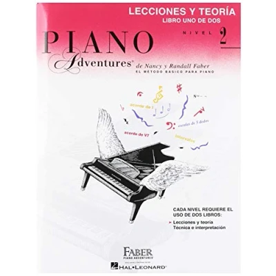 Abbildung von lecciones y teoria Libro Uno de DOS Nivel 2: Spanish Edition Level 2 Lesson &amp; Theory Book (Piano Adventures): / Lessons and