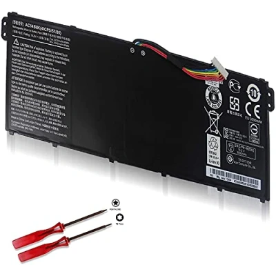 Abbildung von AC14B8K KT.0040G.004 Laptop Akku Compatible with Acer Chromebook 11 13 CB3 111 511 531 CB5 311 571 C1DZ Aspire V3 371 R3 131T E3 ES1 512 520