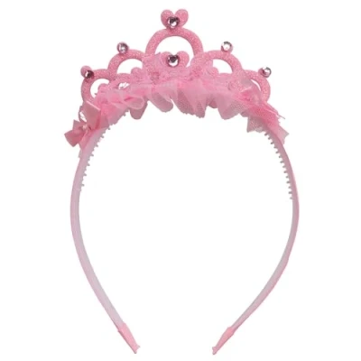 Abbildung von Das Kostümland Kostüm Rosa Prinzessin Haarreif zum mit Krone, Di