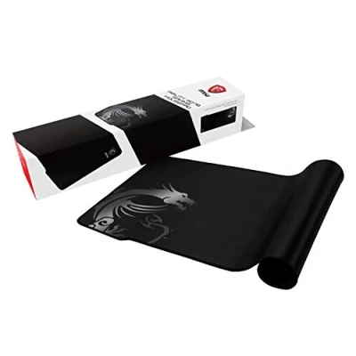 Abbildung von MSI AGILITY GD70 XL Gaming Mauspad, Oberfläche mit Seidentextur, weiche, gesäumte Kanten, rutschfeste Unterlage 900 x 400 3 mm