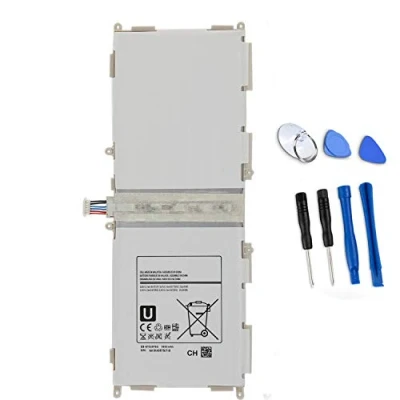 Abbildung von ASKC EB BT530FBU Akku für Samsung Galaxy Tab 4 10.1&quot; SM T530 T530NU T531 T535 T537 T537A T537R4 P5220 Series Tablet BT530FBC BT530FBE with Tools (3.8V 25.84Wh 6800mAh)
