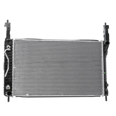 Abbildung von NRF 550086 Kühler, Motorkühlung Aluminium 673 516 34 Kühlrippen gelötet CHEVROLET: Captiva, OPEL: Antara