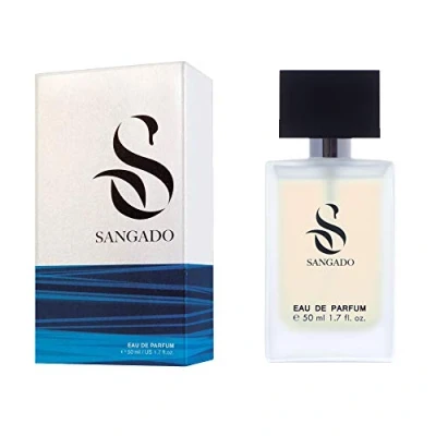 Abbildung von SANGADO Unwiderstehlich Parfüm für Herren, 8 10 Stunden Langanhaltend, Luxuriös duftend, Orientalisches Fougere, Zarte französische Essenszen, Extra konzentriert Eau de Parfum, 50 ml