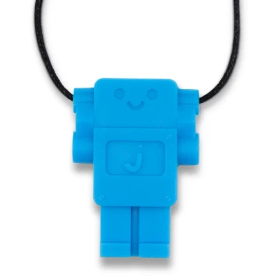 Abbildung von Jellystone Designs Beißkette Roboter, Blau