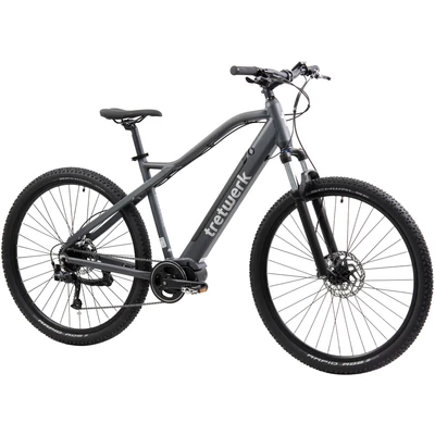 Abbildung von Tretwerk E Bike Commander, 9 Gang Shimano Altus SGS Schaltwerk, Kettenschaltung, Mittelmotor, Commander Mountainbike 29 Zoll Pedelec MTB Hardtail 9s