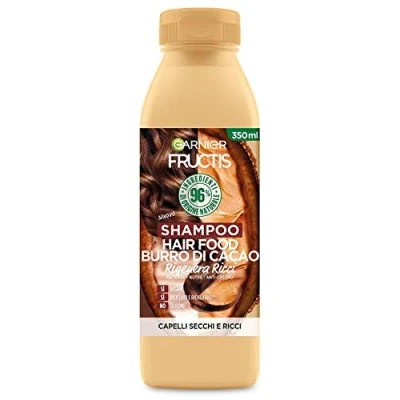 Abbildung von Fructis Hair Food Shampoo Esel di Cacao, 350 ml