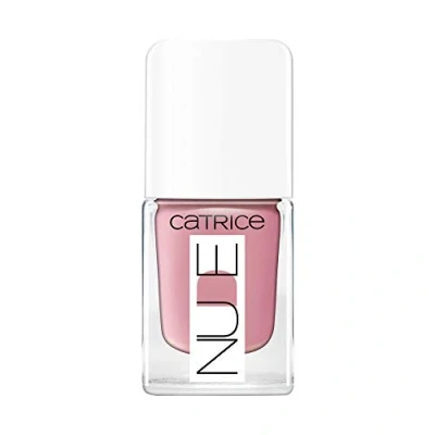 Abbildung von Catrice NEONUDE Nail Lacquer, Nr. C03 Pleasing Rosewood, nude, sofortiges Ergebnis, langanhaltend, farbintensiv, gelig, intensiv, natürlich, schimmernd, transluzent, glitzernd (5ml)