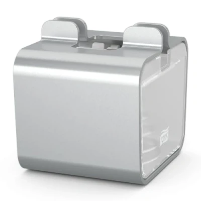Abbildung von Tork 274003 Xpressnap Snack Tischspender für N10 Spenderservietten / Serviettenspender in Aluminium