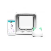 Abbildung von Sureflap Mikrochip Katzenklappe Connect Bundle Wei...