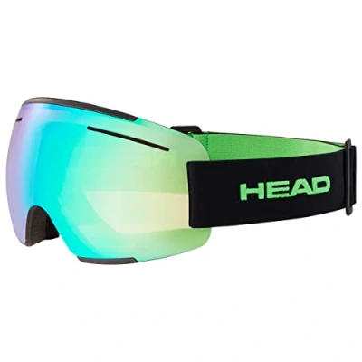 Abbildung von Head F LYT Black/Green Ski Brillen
