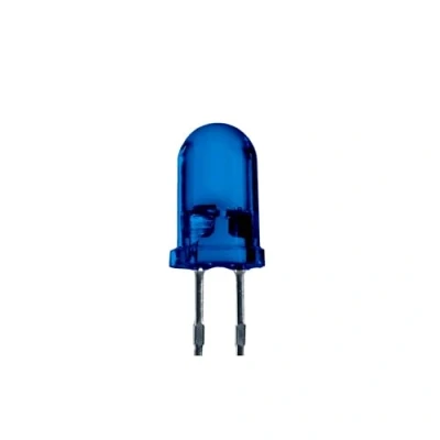 Abbildung von Lumetheus LED Leuchtdiode 5mm Blau 25 Stück extra helle Dioden 5.000 mcd 3V LEDs mit 2 Pins für KFZ, PC, Boot, Wohnwagen, Bastelset, Reparatur &amp; Lauflicht 50.000 Stunden Leuchtdauer