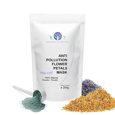 Abbildung von B.O.T Cosmetic &amp; Wellness Transluzente Anti Pollution Peel Off Gesichtsmaske Ultra feuchtigkeitsspendend Straffende Wirkung Reinigung Weichheit Natürliche Inhaltsstoffe, 200 g Packung