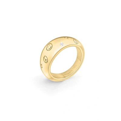 Abbildung von Tamaris Ring goldcoloured, Damen, Größe: 52, Gold coloured