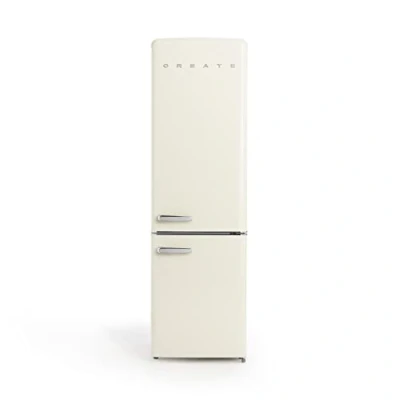 Abbildung von CREATE / FRIDGE STYLANCE 244L Kühlschrank Creme/Retro Vintage Stil und Design
