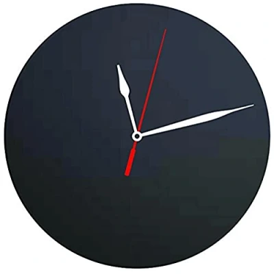 Abbildung von Securit FB CLOCK Kreidetafel Silhouette&quot;Uhr&quot;, 27x27cm