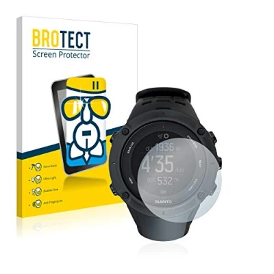 Abbildung von BROTECT Schutzglas für Suunto Ambit3 Peak Black Schutzfolie Panzer Folie Glas [Extrem Kratzfest 9H, Anti Fingerprint, Ultra Transparent]