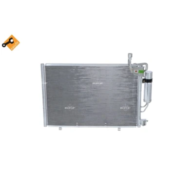Abbildung von NRF 350352 Klimakondensator mit Trockner 18,5 Aluminium 529 R 134a FORD: FIESTA 6, 6 Van