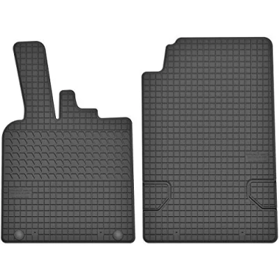Abbildung von Gummimatten Vorne Gummi Fußmatten Satz für Smart ForTwo II (2008 2015) 2 teilig Passgenau