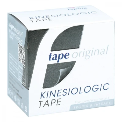 Abbildung von Kinesio Tape Original schwarz Kinesiologic