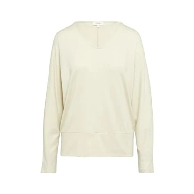 Abbildung von s.Oliver Langarm Langarmshirt, Damen, Größe: 34, Beige