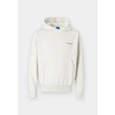 Abbildung von Jack &amp; Jones Jorislington BACK HOOD Sweatshirt, Herren, Größe: XL, White melange