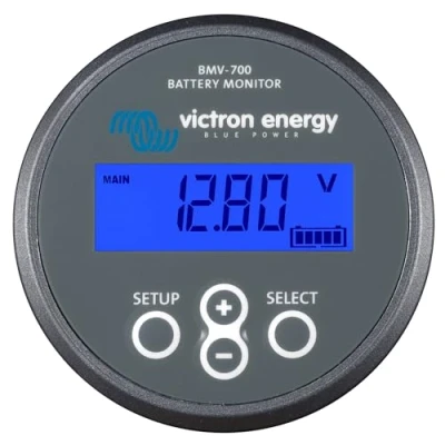 Abbildung von Victron Energy BMV 700 Batteriemonitor mit Display 6.5 95 VDC Fungiert als Batteriewächter Grau