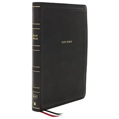 Abbildung von KJV Holy Bible: Giant Print Thinline Bible, Black Leathersoft, Red Letter, Comfort Print: King James Version