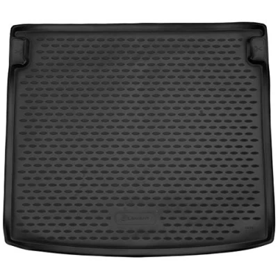 Abbildung von Element Passgenaue Premium Antirutsch Gummi Kofferraumwanne Audi Q3 II F3, Schwarz