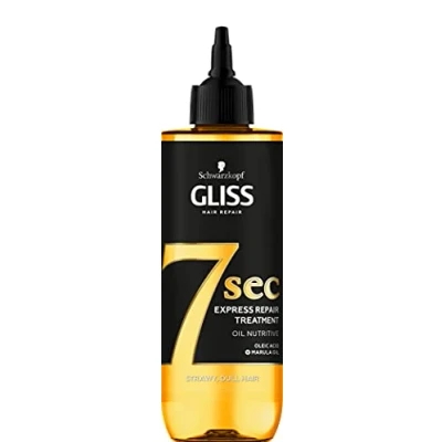 Abbildung von GLISS_7sec Express Repair treatment Oil Nutritive hair for softness and shine 200ml