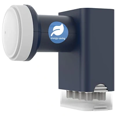 Abbildung von DUR line Blue ECO Octo Stromspar LNB 8 Teilnehmer Premium Qualität Fach, digital, Full HD, 4K, 3D