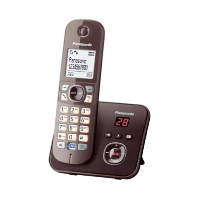 Abbildung von Panasonic KX TG6821G Schnurloses DECT Telefon (Mobilteile: 1, mit Anrufbeantworter)