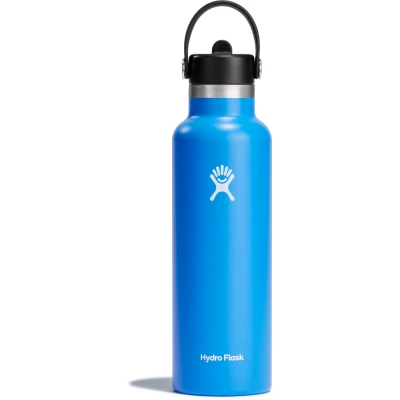 Abbildung von Hydro Flask 21oz / 621ml Standard Mouth + Flex Straw Cap Wasserflasche