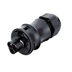 Abbildung von Anschluss Gesis IP68 2PoloS M Luft Cepo schwarz Presse 6 10 mm. Inklusive 100 Teile