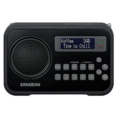 Abbildung von Sangean DPR 67 DAB+ UKW Tragbares Radio, Tischenradio, Digitalradio Schwarz
